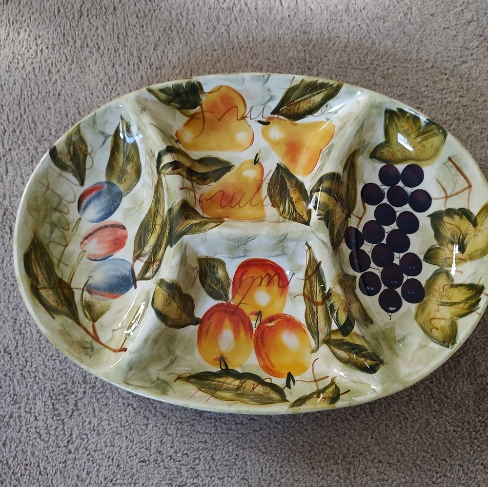 Table Tops Gallery "Mixed Fruits" Platter